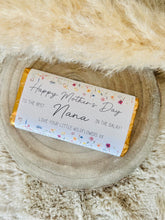 Load image into Gallery viewer, Personalised Mother’s Day Chocolate Bar Wrappers