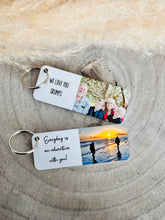 Load image into Gallery viewer, Personalised Photo/Text Keyring