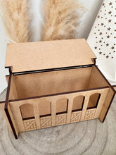 Load image into Gallery viewer, Personalised Wooden Reindeer Stable