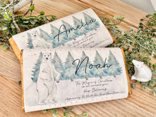 Load image into Gallery viewer, North Pole Chocolate Bar Wrapper