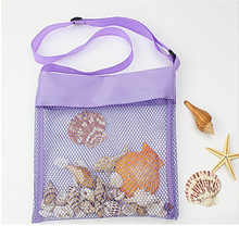 Load image into Gallery viewer, Personalised Beach Finds/Shell Beach Treasures Mesh Bag- Small