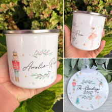 Load image into Gallery viewer, The Nutcracker Enamel Mug and Decoration Set