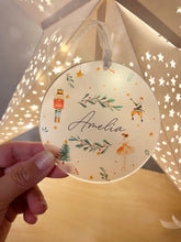 Load image into Gallery viewer, Frosted Nutcracker Ballet Decoration