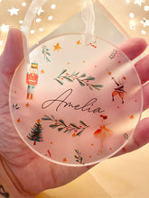 Load image into Gallery viewer, Frosted Nutcracker Ballet Decoration
