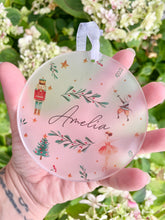 Load image into Gallery viewer, Frosted Nutcracker Ballet Decoration