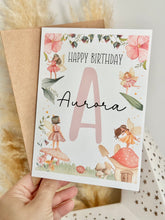 Load image into Gallery viewer, Personalised Fairy Card 5x7