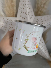 Load image into Gallery viewer, Spring Mouse Enamel Mug