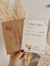 Load image into Gallery viewer, Postcard to Father Christmas