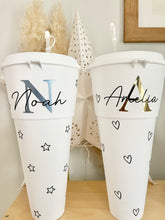 Load image into Gallery viewer, Large Personalised Snack Cup