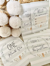 Load image into Gallery viewer, Safari Baby Milestone Cards