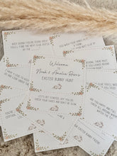 Load image into Gallery viewer, Easter egg Hunt Clue Cards