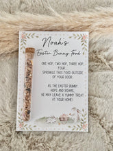 Load image into Gallery viewer, Personalised Easter Bunny Food