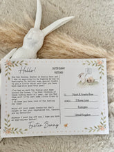 Load image into Gallery viewer, Easter Bunny Arrival Postcard