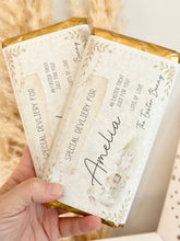 Load image into Gallery viewer, Personalised Easter Chocolate Bar Wrappers