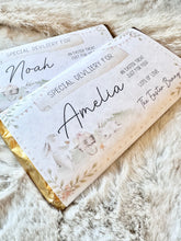Load image into Gallery viewer, Personalised Easter Chocolate Bar Wrappers