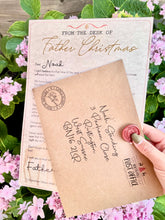 Load image into Gallery viewer, Personalised Letter from Father Christmas