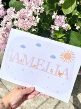 Load image into Gallery viewer, Personalised Name A4 Print