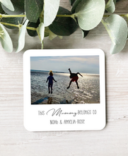 Load image into Gallery viewer, 'This....... belongs to...' Photo Coaster