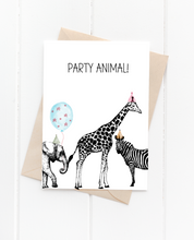 Load image into Gallery viewer, Party Animal Card