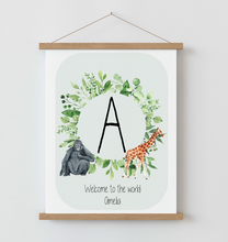 Load image into Gallery viewer, Personalised Jungle Print