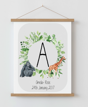 Load image into Gallery viewer, Personalised Jungle Print
