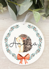 Load image into Gallery viewer, Personalised Woodland Animal Decoration