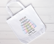 Load image into Gallery viewer, Teacher Tote Bag