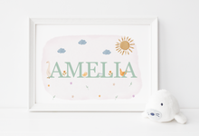 Load image into Gallery viewer, Personalised Name A4 Print