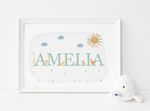 Load image into Gallery viewer, Personalised Name A4 Print