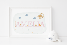 Load image into Gallery viewer, Personalised Name A4 Print
