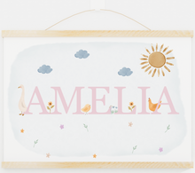 Load image into Gallery viewer, Set of 3 Personalised Nature Collection A4 Print