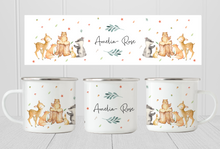 Load image into Gallery viewer, Woodland Enamel Mug