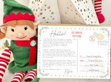 Load image into Gallery viewer, Elf Arrival Postcard