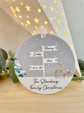 Load image into Gallery viewer, Personalised Family Sign Post Decoration