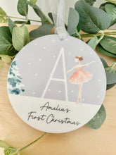 Load image into Gallery viewer, Personalised Snow Nutcracker Decoration