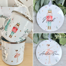 Load image into Gallery viewer, The Nutcracker Enamel Mug and Decoration Set