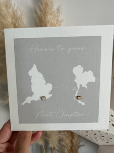 Personalised Map Card