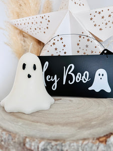 10cm Ghost Candle- Unscented