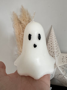 10cm Ghost Candle- Unscented