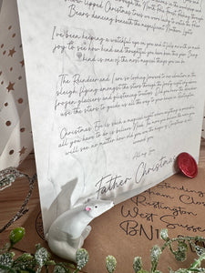 Father Christmas Letter from the North Pole