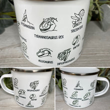 Load image into Gallery viewer, Monochrome Dino Mug
