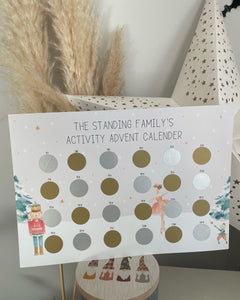 Scratch Reveal Family Activity Advent Calender