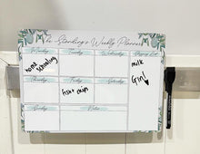 Load image into Gallery viewer, Personalised Dry Wipe Weekly Planner
