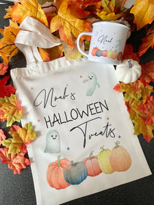 TENNER TUESDAY- Halloween Mug and Mini Tote Bag Set