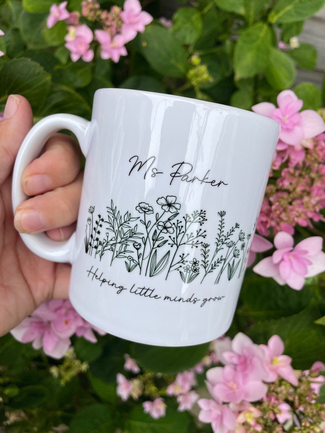 Wildflower Teacher Ceramic Mug