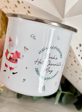 Load image into Gallery viewer, Personalised Santa Christmas Mug
