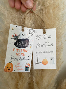 Halloween Gift Tags- set of 5