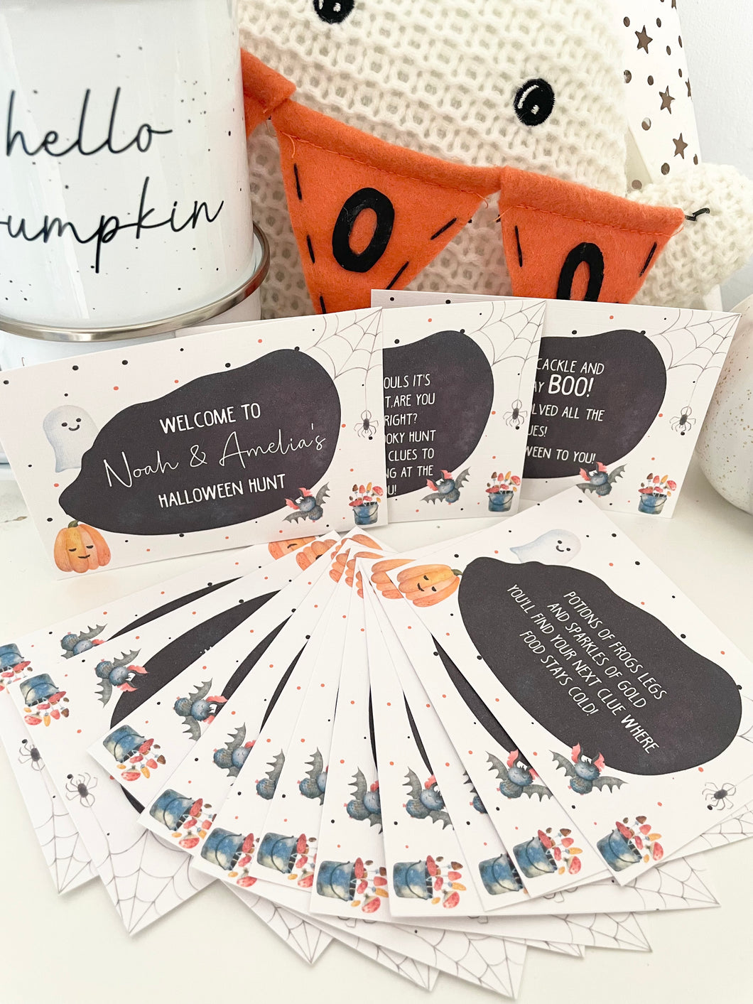 Personalised Halloween Hunt set