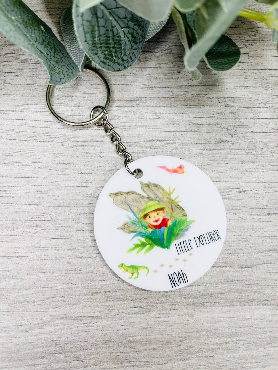 Dino Explorer Keyring