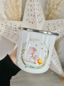 Spring Mouse Enamel Mug